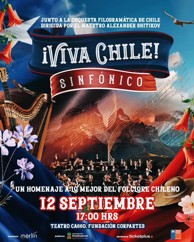 viva chile sinfónico: un homenaje a lo mejor del folclore chileno