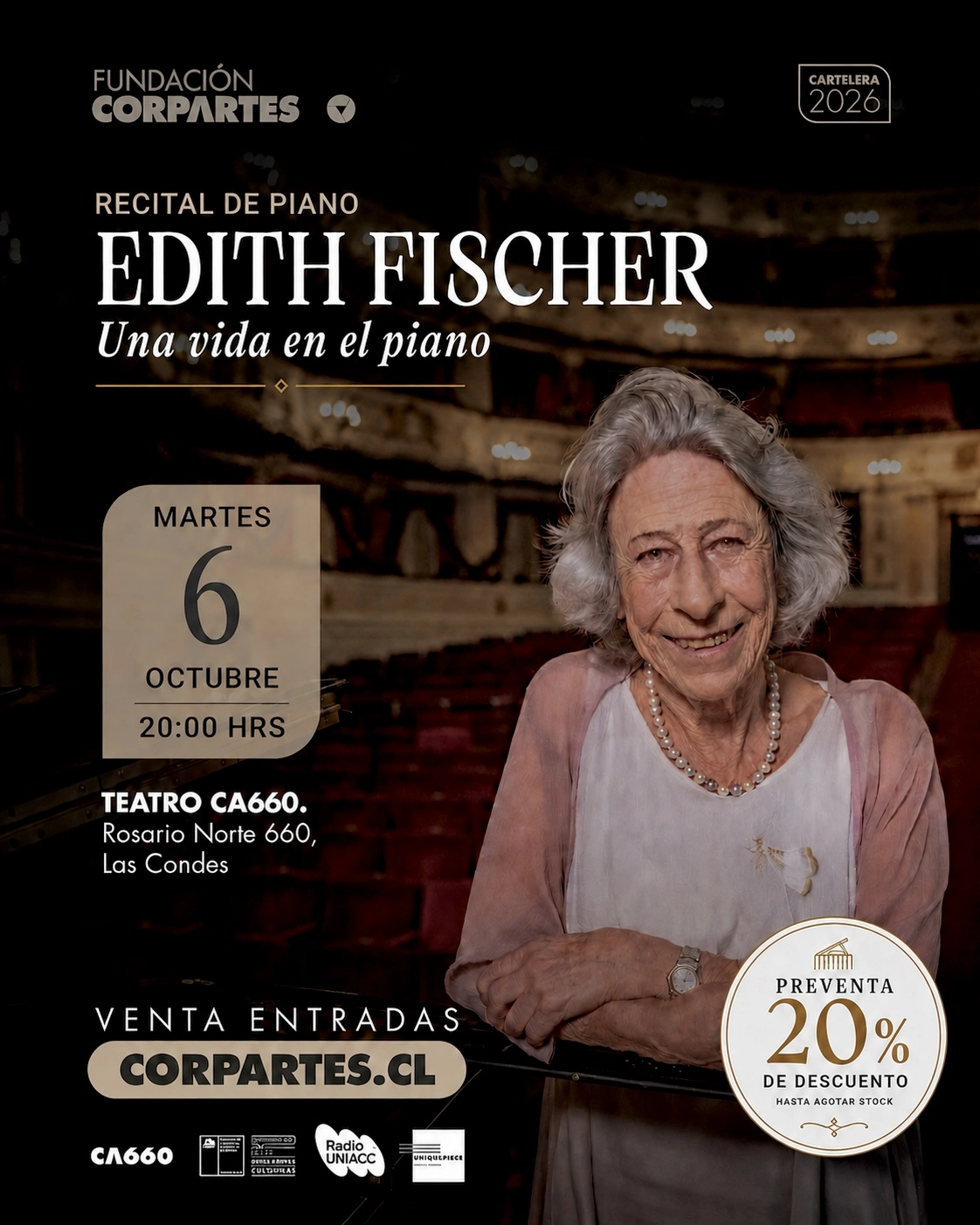 recital de piano: edith fischer