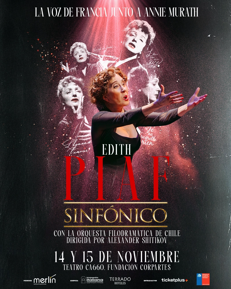 EDITH PIAF SINFÓNICO: LA VOZ DE FRANCIA